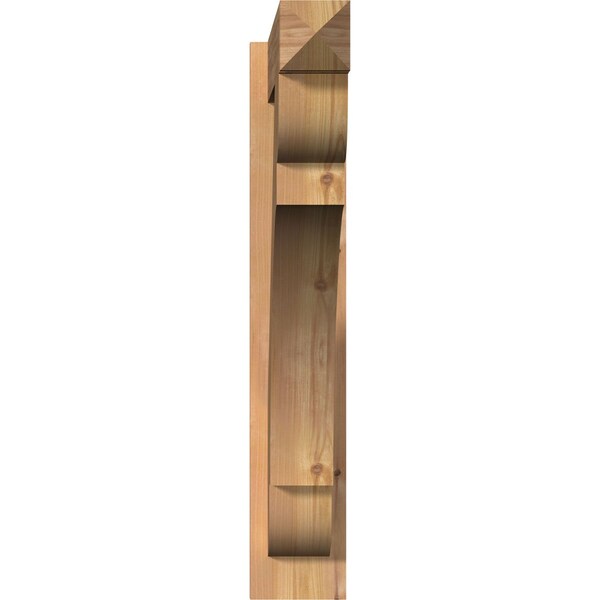 Olympic Arts & Crafts Smooth Outlooker, Western Red Cedar, 5 1/2W X 32D X 32H